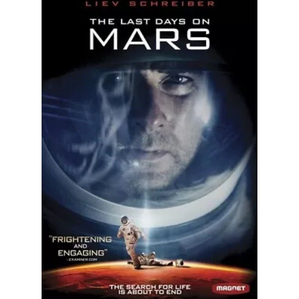 The Last Days on Mars DVD Movie With Case Liev Schreiber Rated R